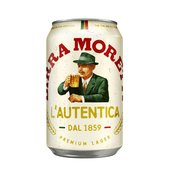Birra moretti pils blik 330 ml