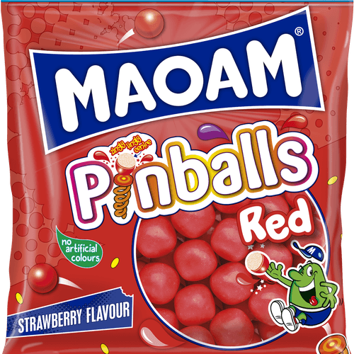 Maoam Pinballs red