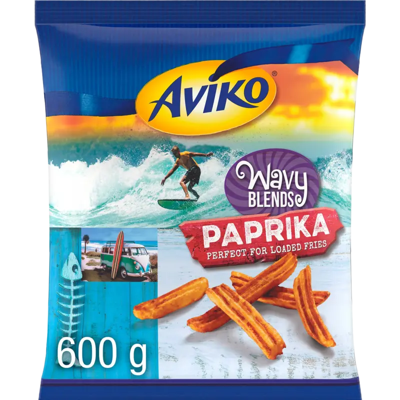 Aviko Wavy blends paprika