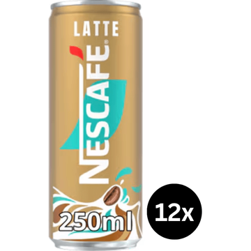 Nescafé Latte ijskoffie 12 x 250 ml