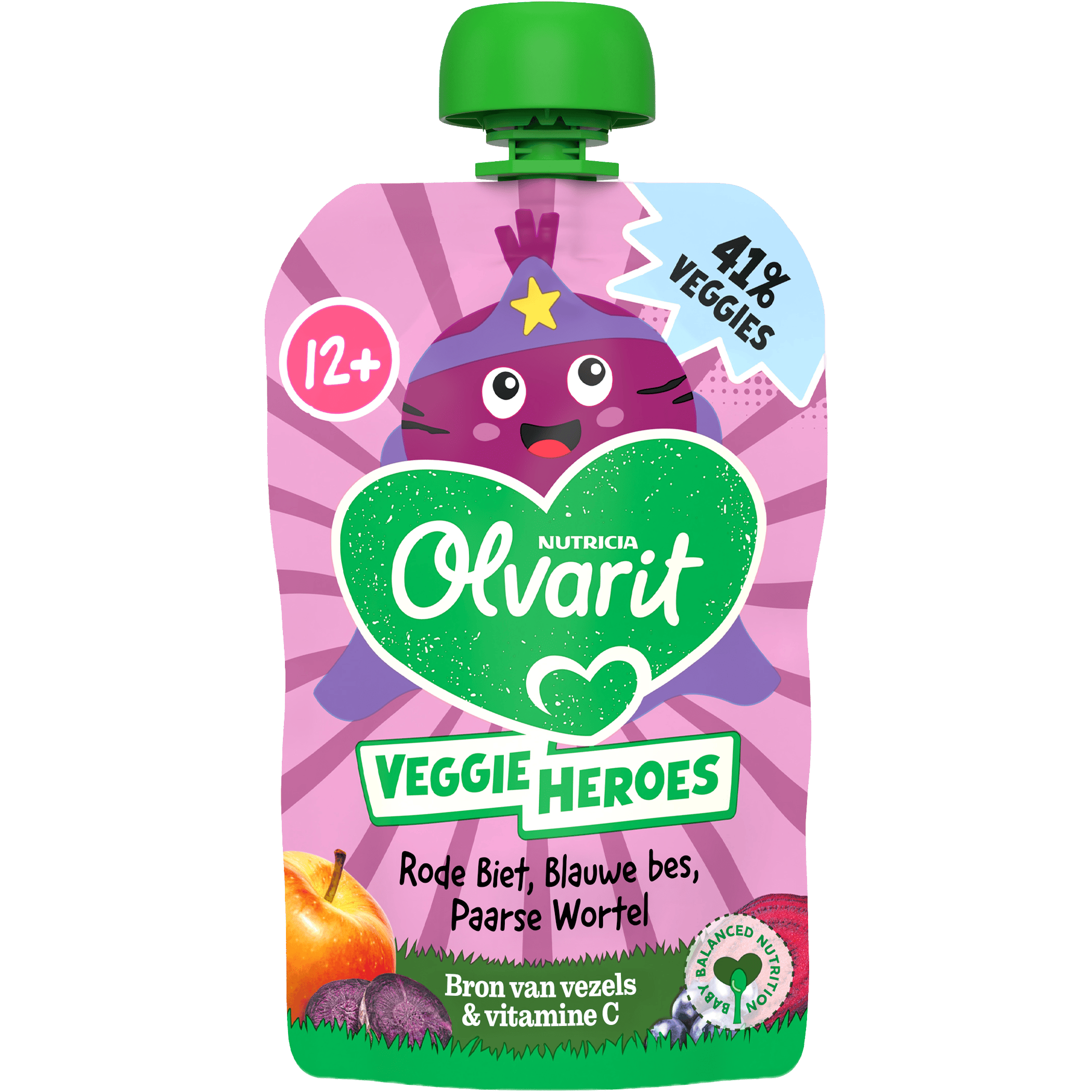 Olvarit Knijp 12m440 biet bosbes wortel