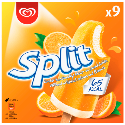 Ola Sinas split 9 stuks