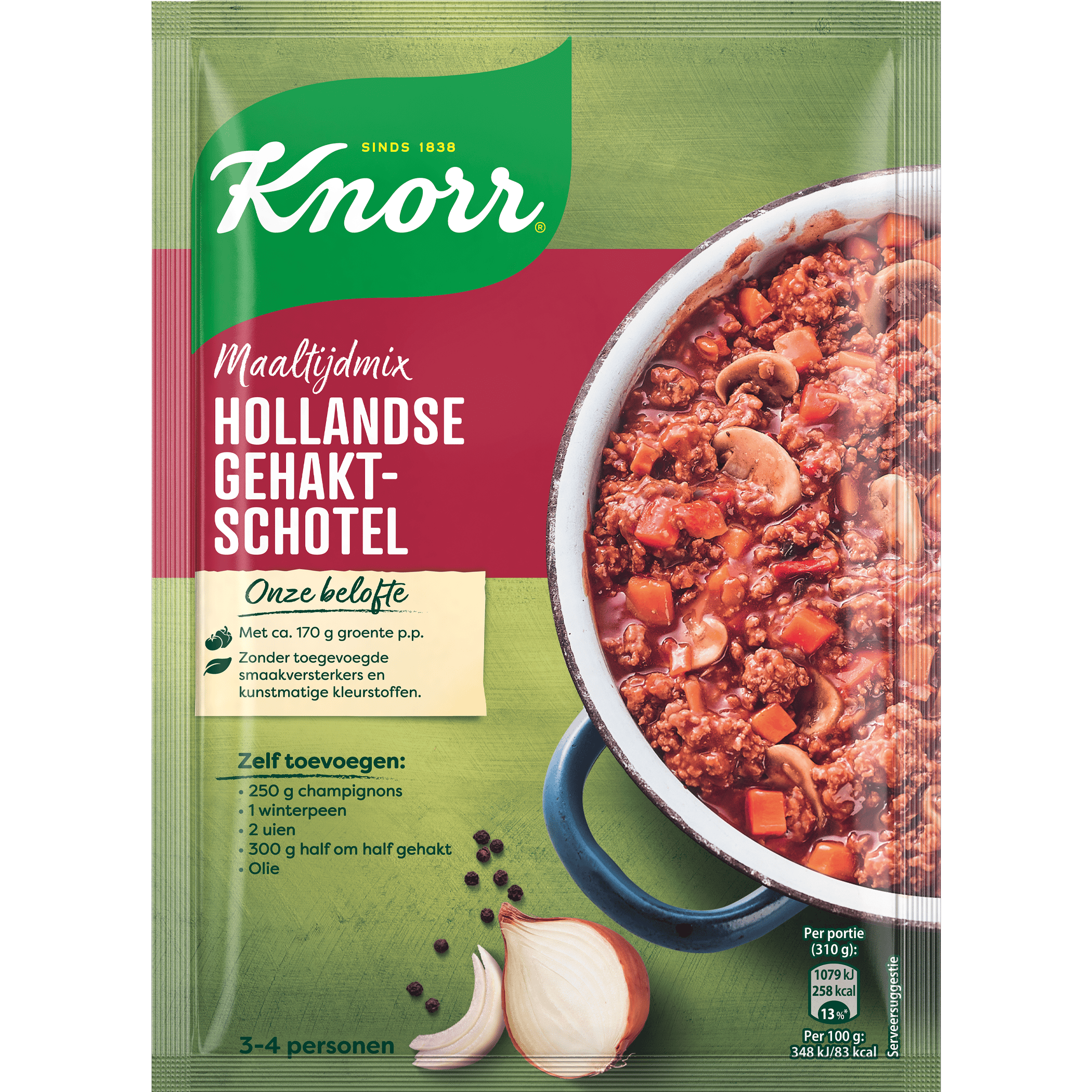 Knorr Mix voor gehaktschotel