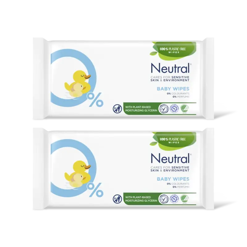 Neutral Baby wipes 0% parfume 32-pack