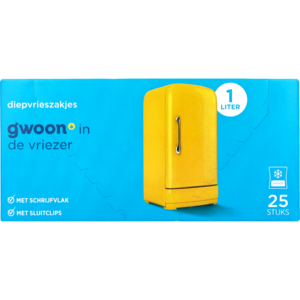 G'woon Diepvrieszak 1 Liter
