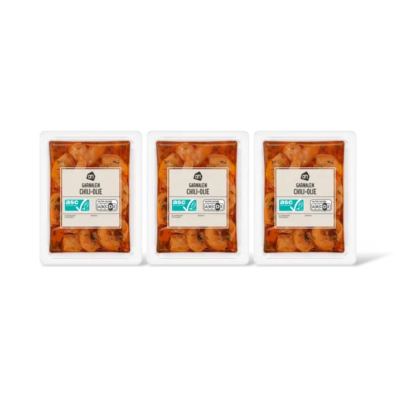AH Garnalen chili-olie 3-pack