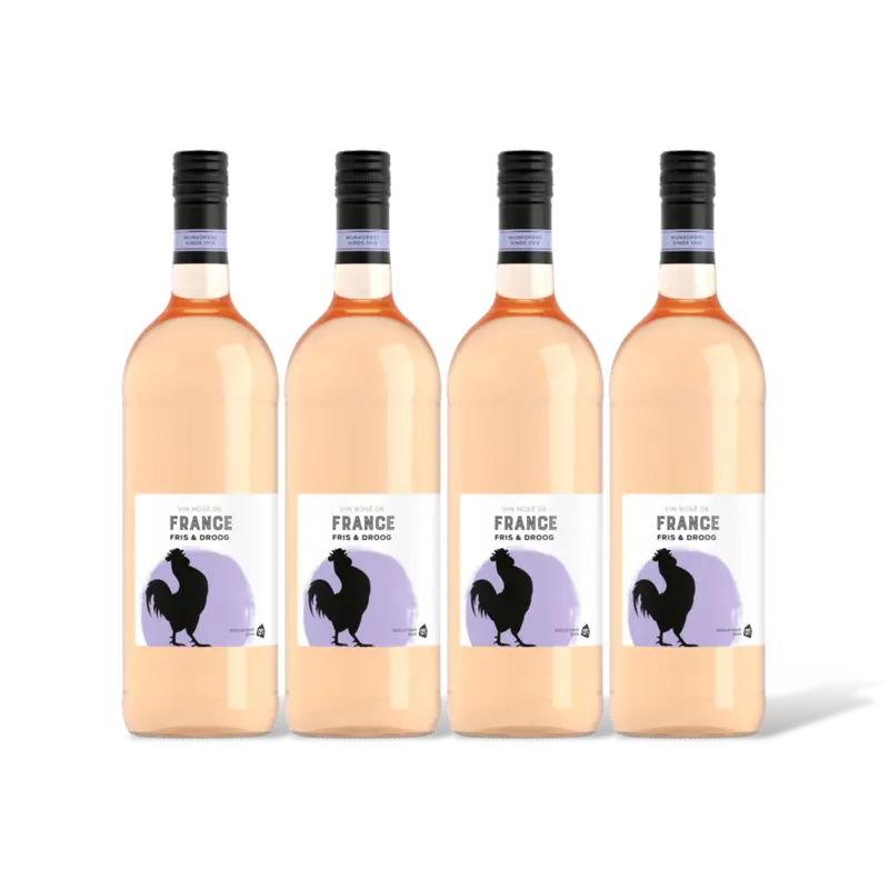 AH AH Franse rosé huiswijn 4 flessen