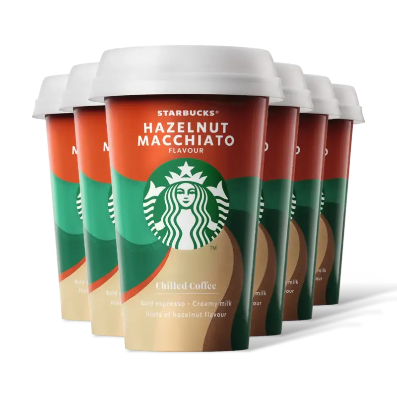 Starbucks Hazelnut macchiato ijskoffie 6-pack