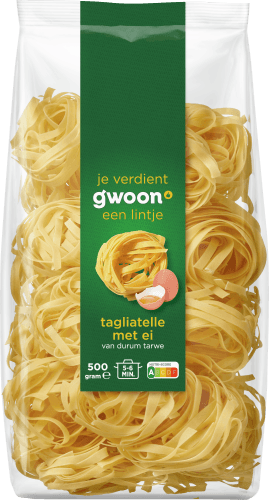 G'woon Tagliatelle met ei
