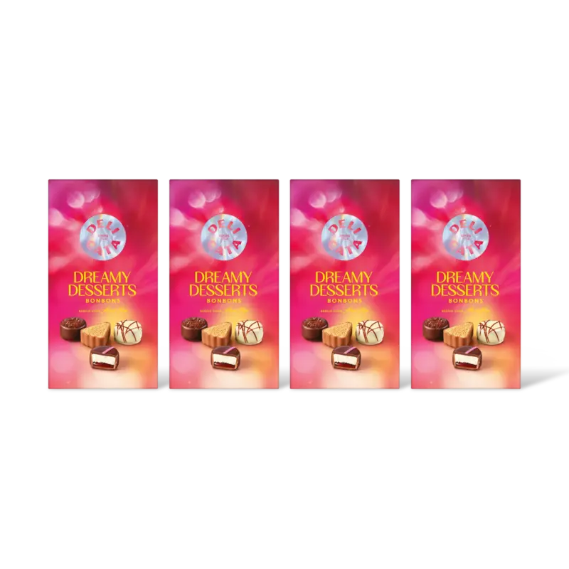 Delicata Dreamy desserts 4-pack