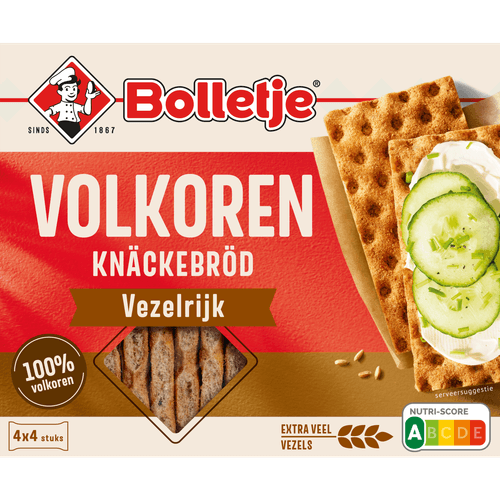 Bolletje Knackebrod vezelrijk volkoren