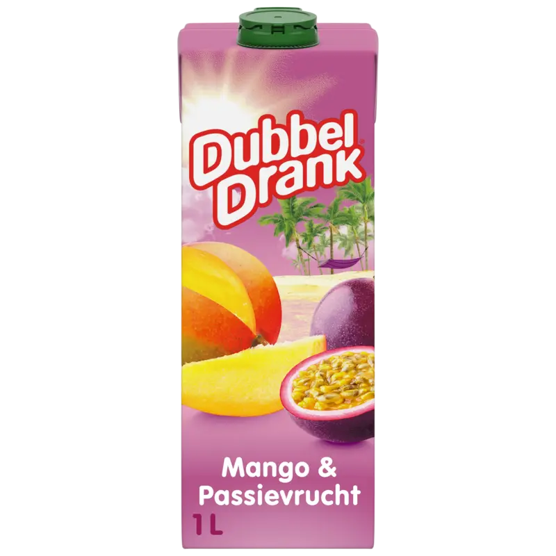 DubbelDrank Mango & passievrucht