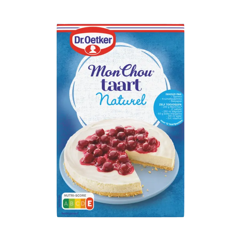 Dr. Oetker Monchou taart naturel bakmix