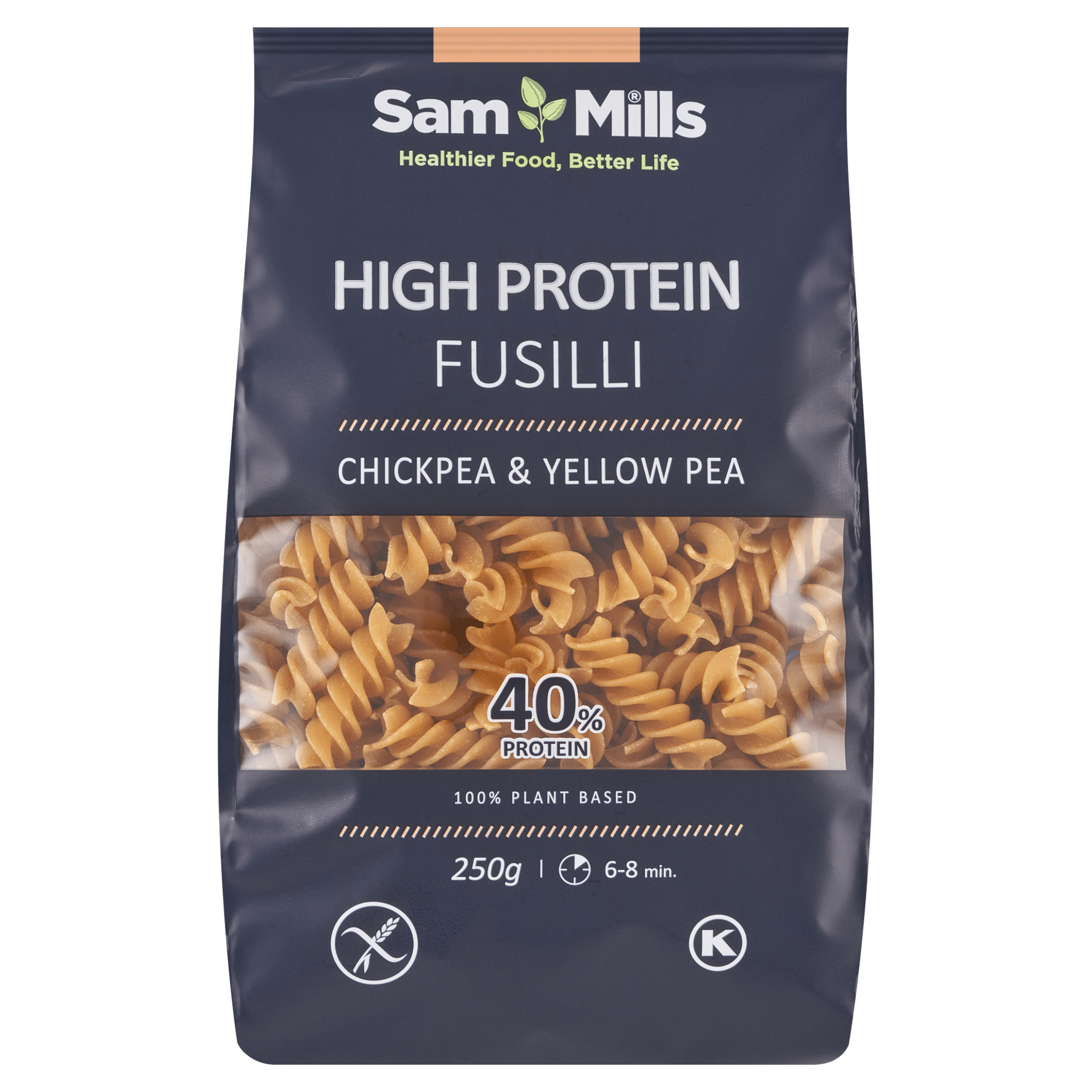 Sam Mills GV Protein chickp & yel pea fusilli