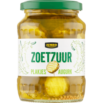 Jumbo Plakjes Augurk Zoetzuur 330 g