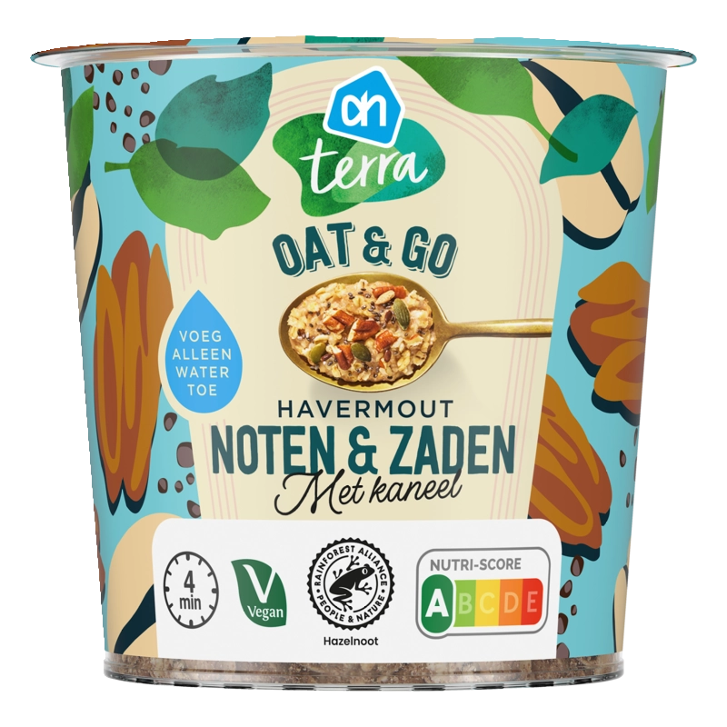 AH Terra Oat & go noten & zaden havermout