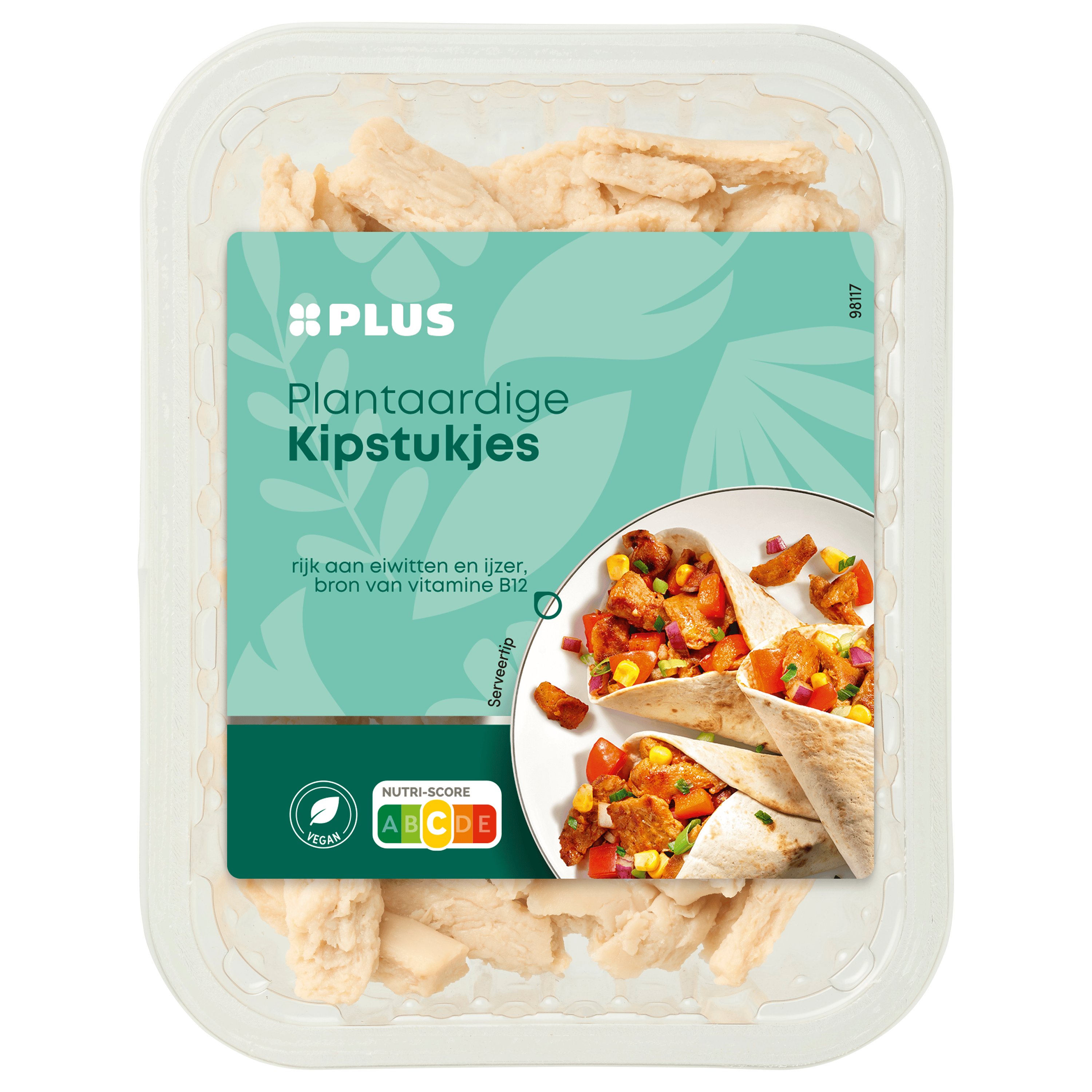 PLUS Plantaardige kipstukjes