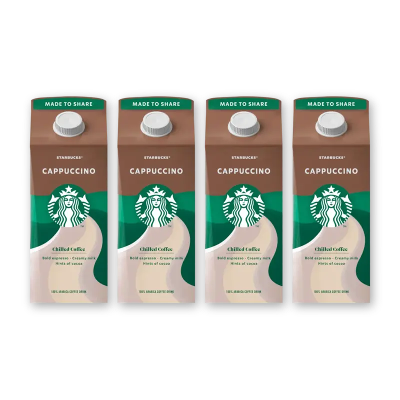 Starbucks Cappuccino ijskoffie 4-pack