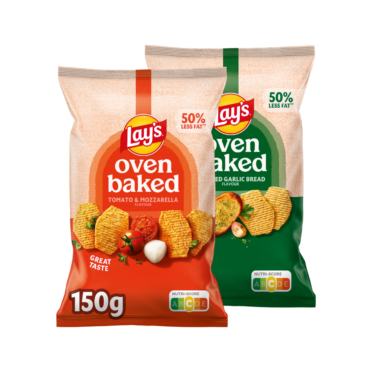 Oven baked chips