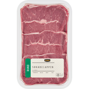 Jumbo Rund Sukadelappen 3 Stuks ca. 525 g