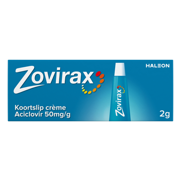 Zovirax Koortslip crème 50 mg/g 2gr