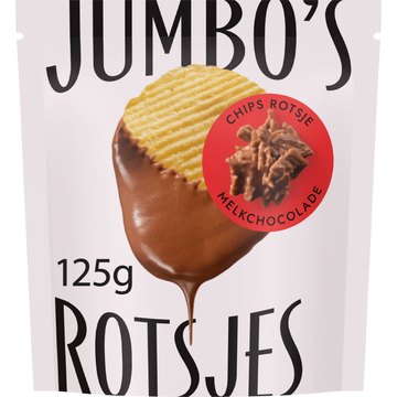 Jumbo's Rotsjes Naturel Chips 115 g
