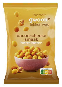 G'woon Borrelnoten Bacon & Kaas