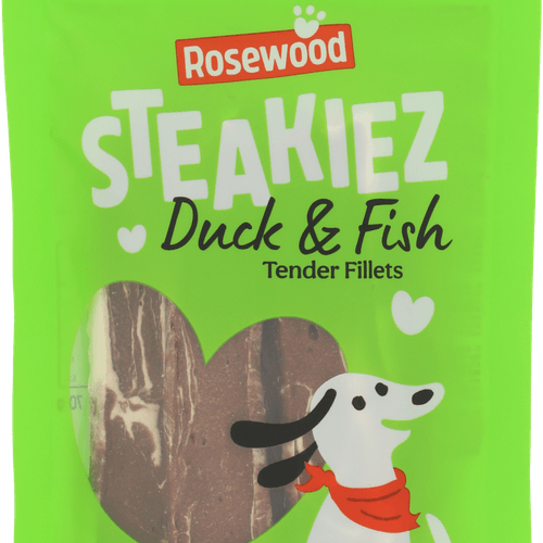 Rosewood Hondensnacks duck & fish tender fillets