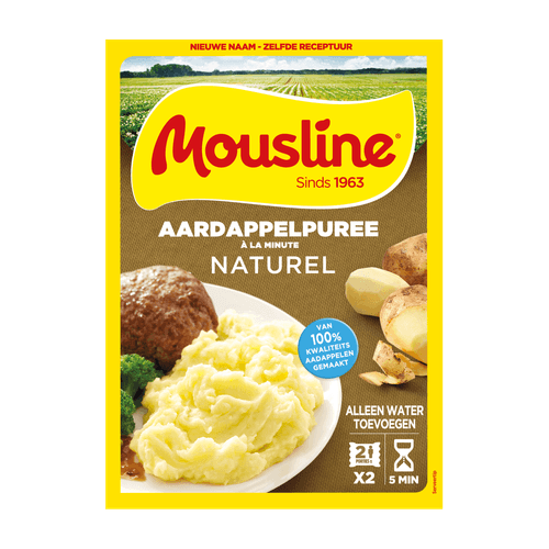 Mousline Puree a la minute naturel