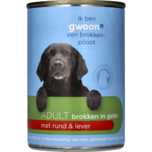 G'woon Hond Gelei Rund Lever