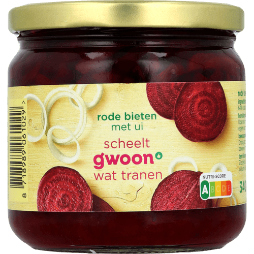 G'woon Rode bieten met ui