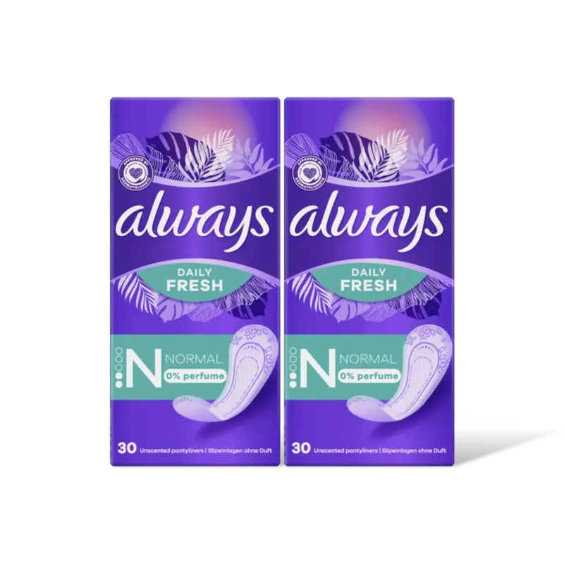 Always Dailies normal inlegkruisjes 2-pack