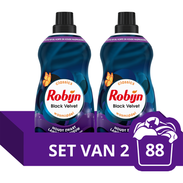 Robijn K&K Black Velvet 2 x 1,19L