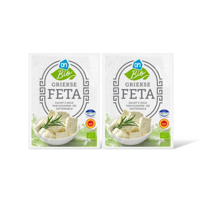 AH Biologisch Griekse feta 2-pack