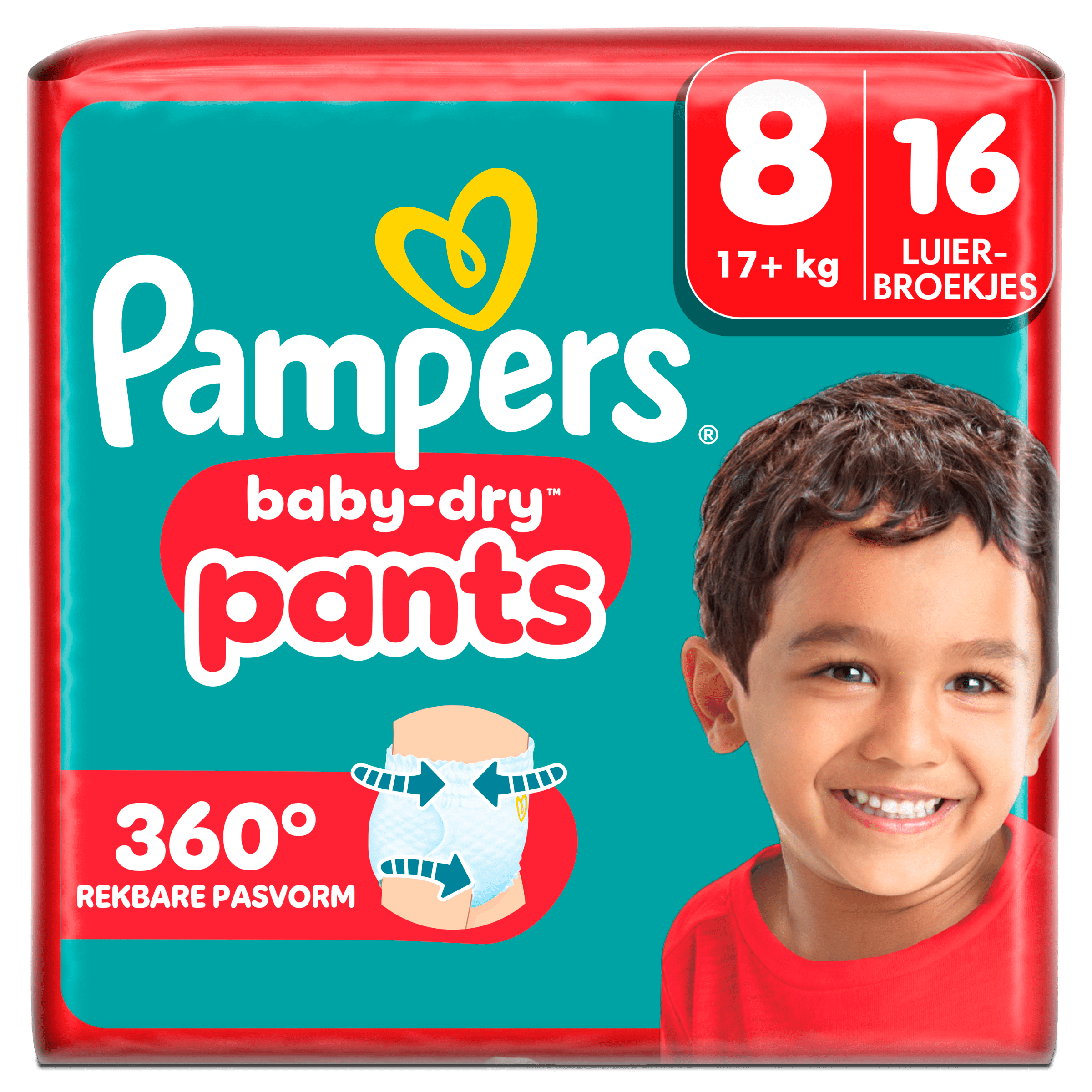 Pampers Baby-Dry pants maat 8