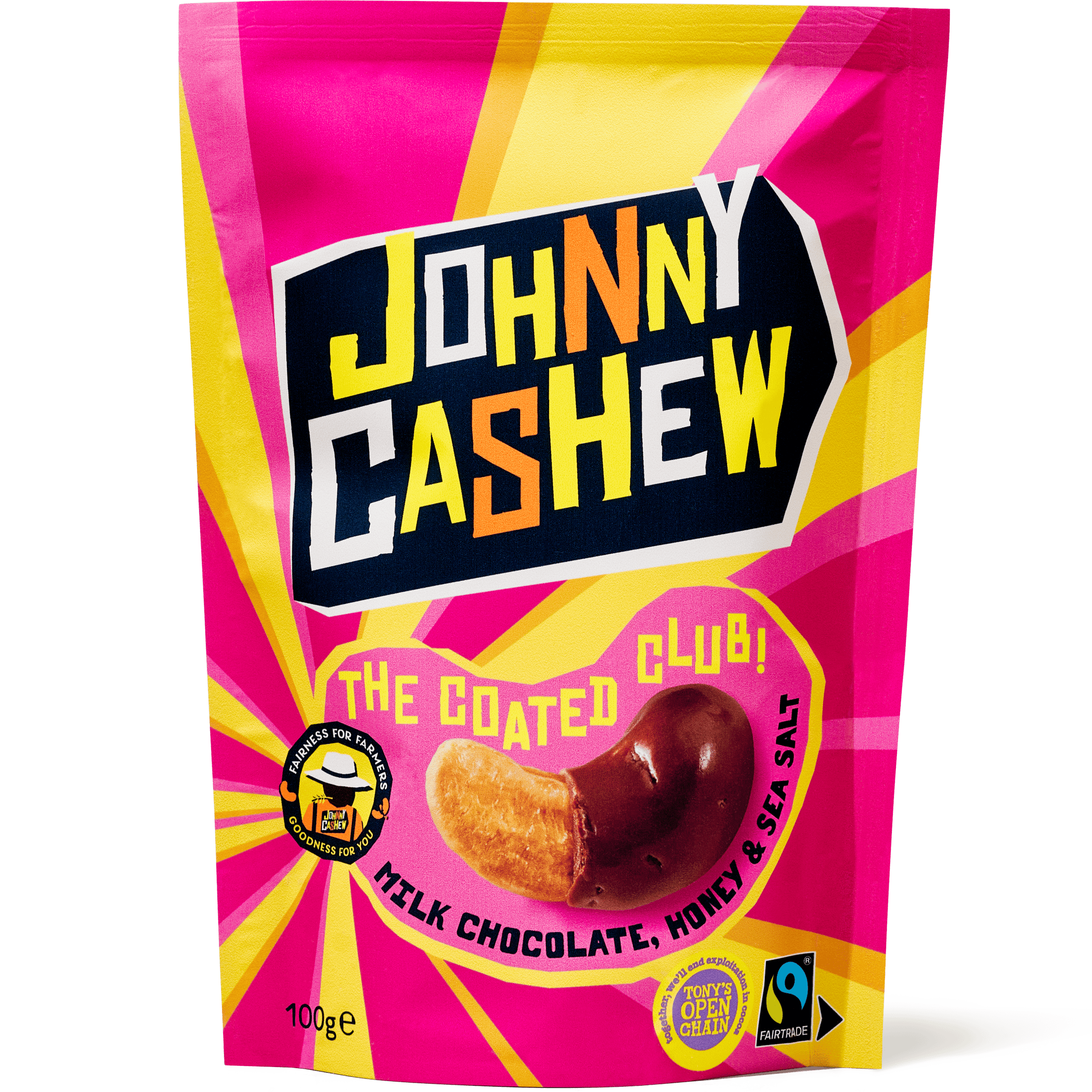 Johnny Cashew Chocolate Honey Sea Salt