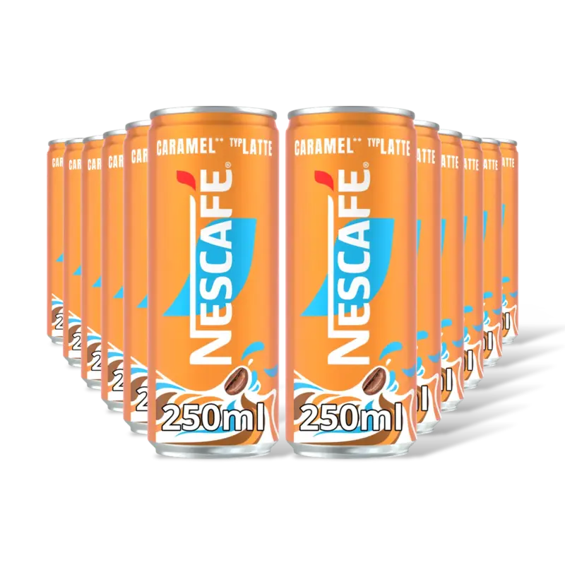 Nescafé Latte caramel 12-pack