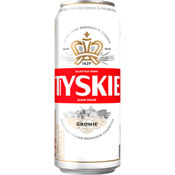 Tyskie - Gronie - Blik - 500ML