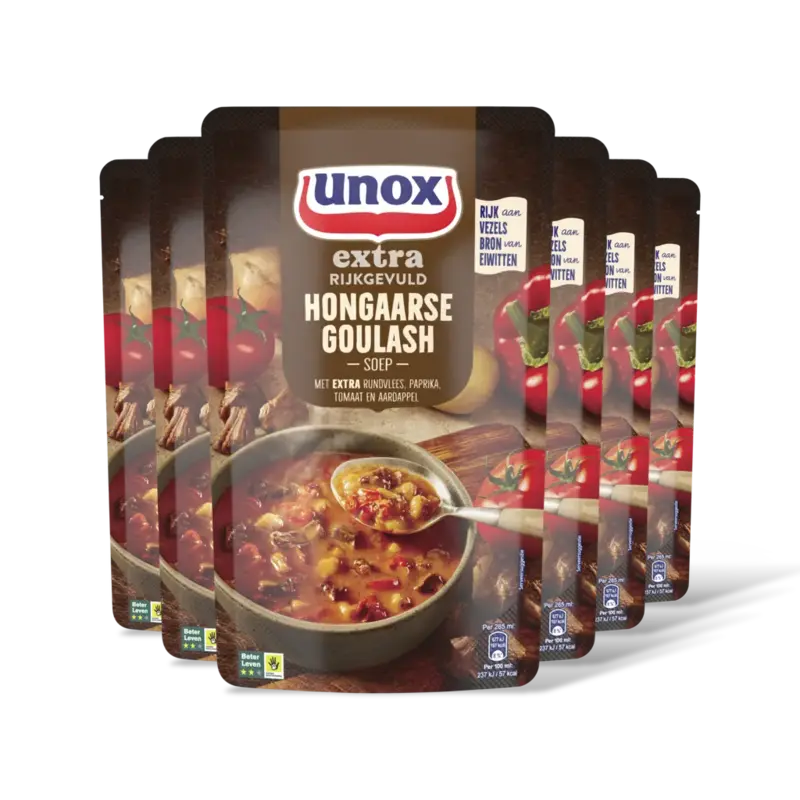 Unox Hongaarse goulash soep 6-pack