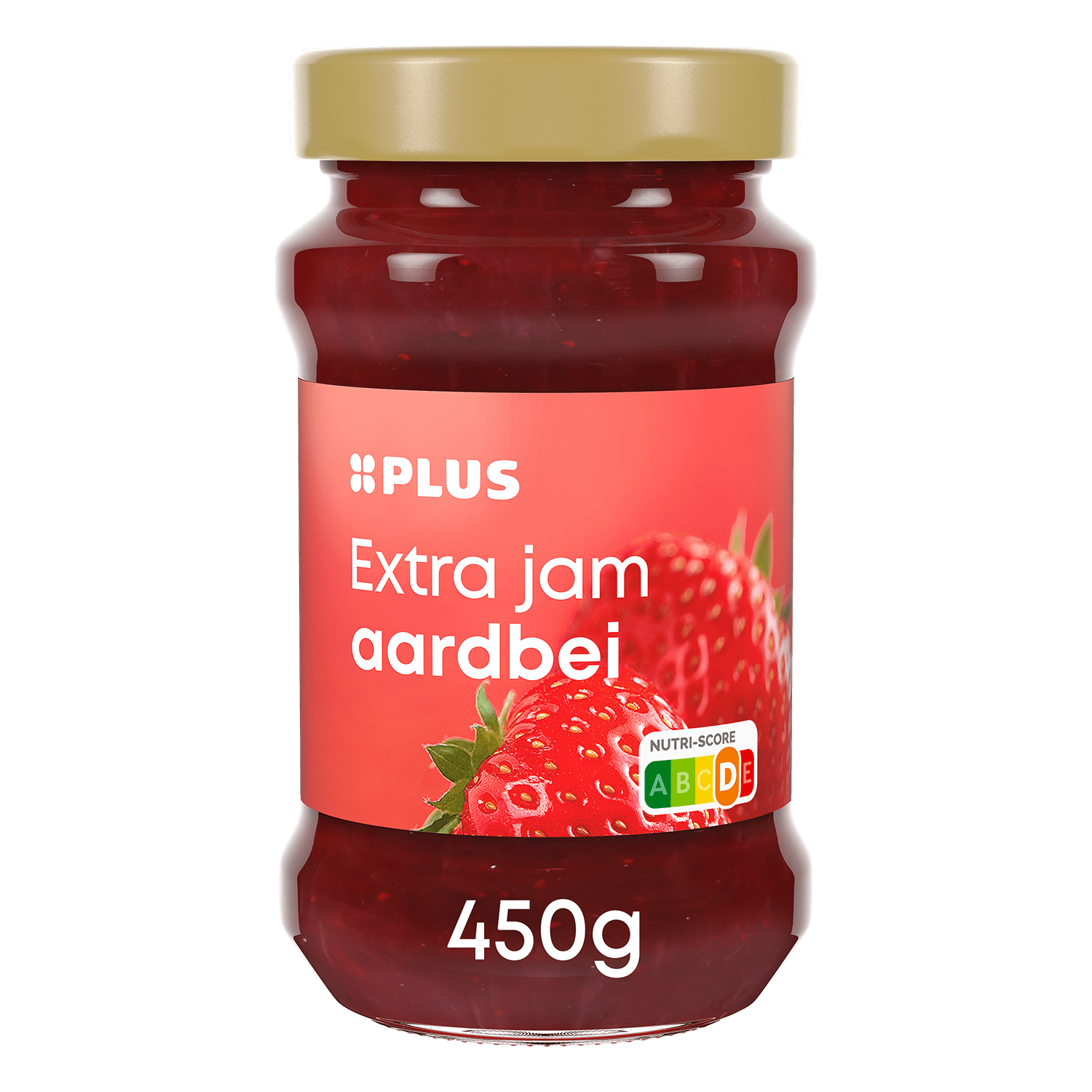 PLUS Extra aardbeienjam