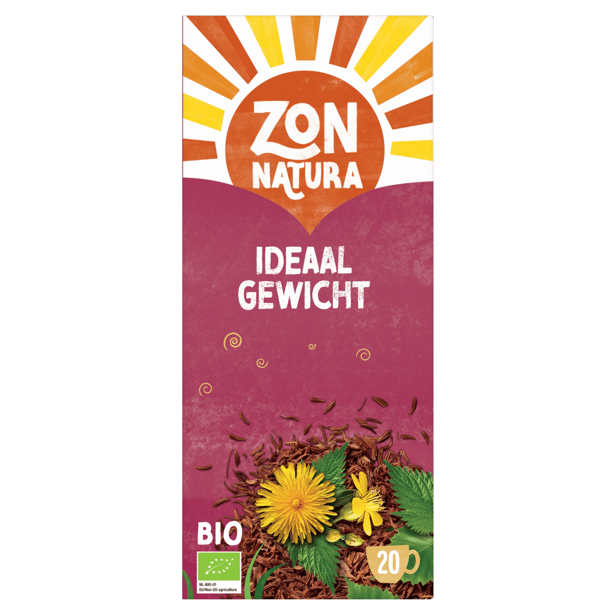 Zonnatura Thee ideaal gewicht bio