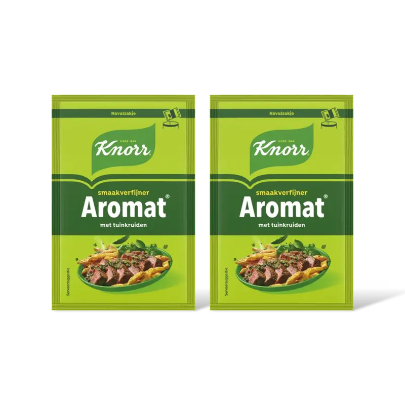 Knorr Aromat met tuinkruiden navulzakje 2-pack