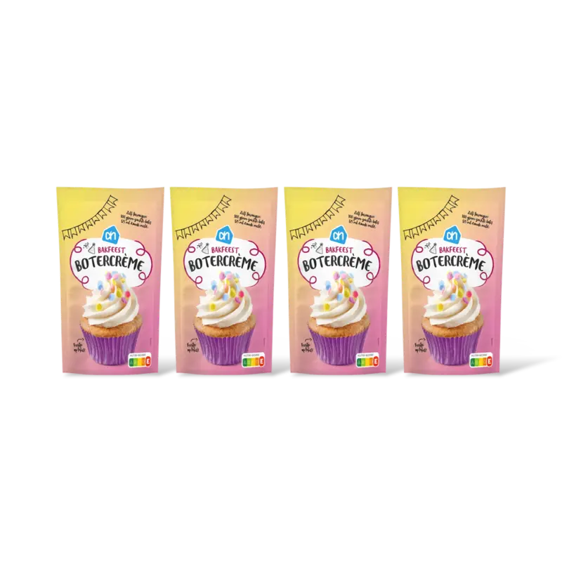 AH Bakfeest botercreme 4-pack