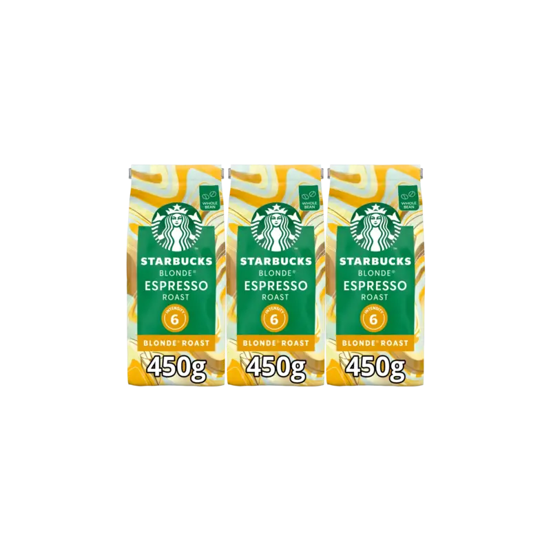 Starbucks Blonde espresso roast koffiebonen 3-pack