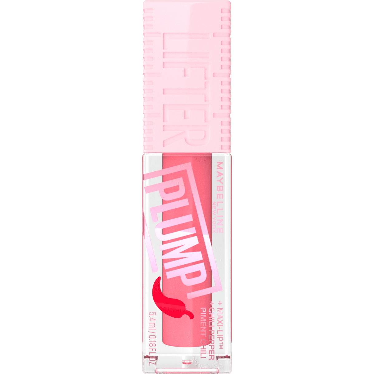 Maybelline New York Lifter Plump Lip Plumping lipgloss Blush Blaze