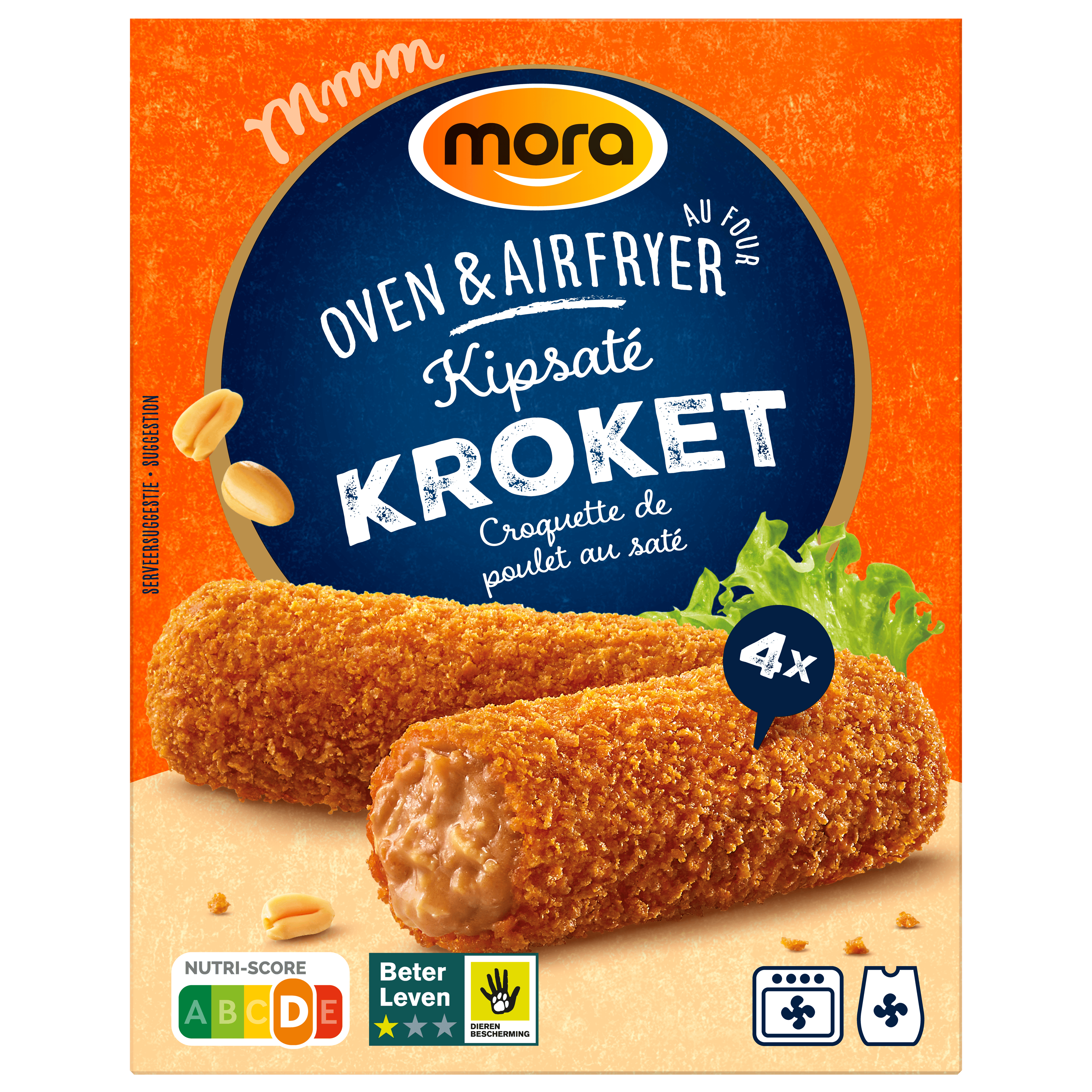 Mora Kroket saté 4st