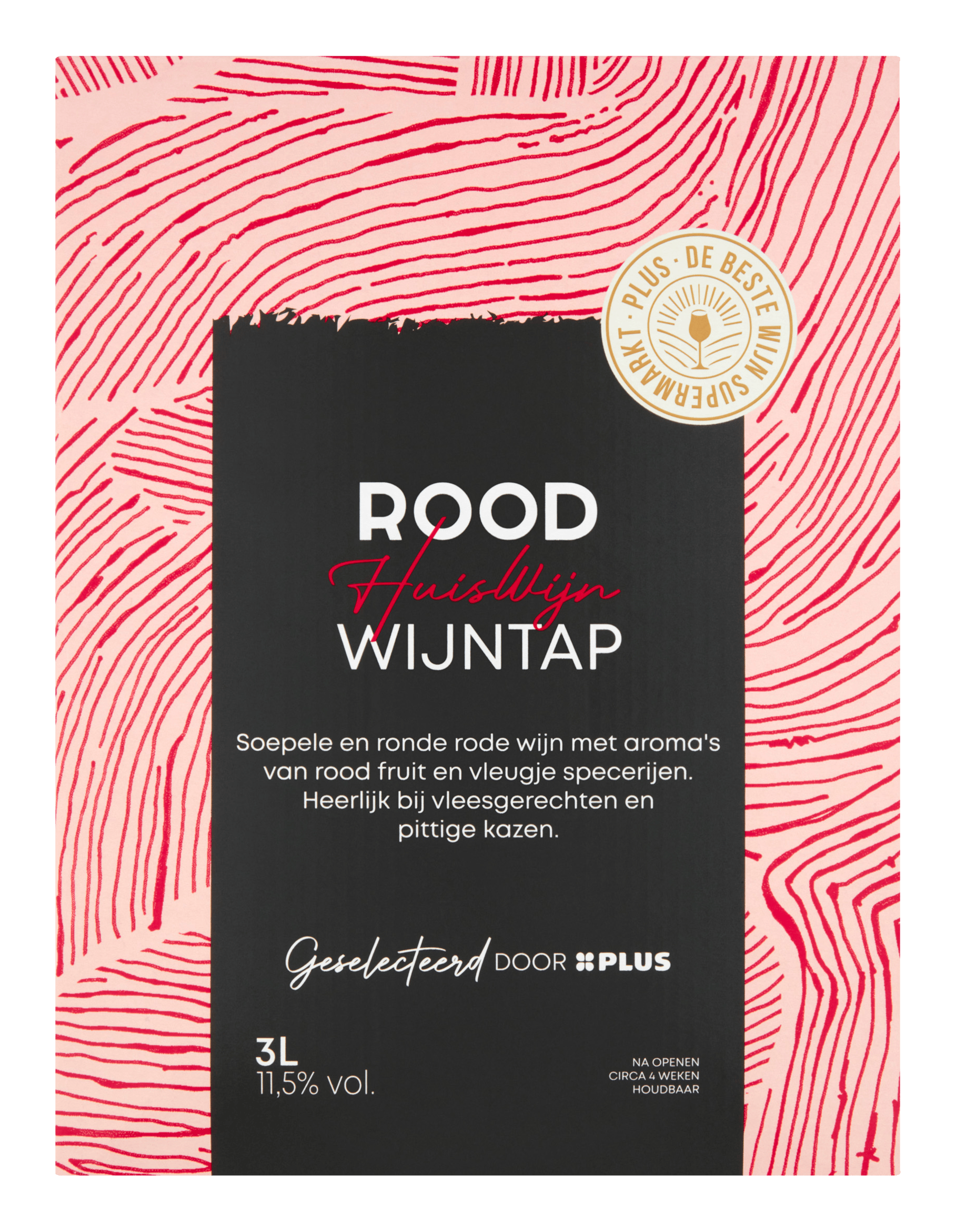PLUS Huiswijn Rood wijntap