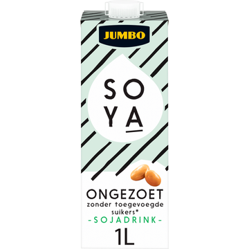 Jumbo Sojadrink Ongezoet 1 L