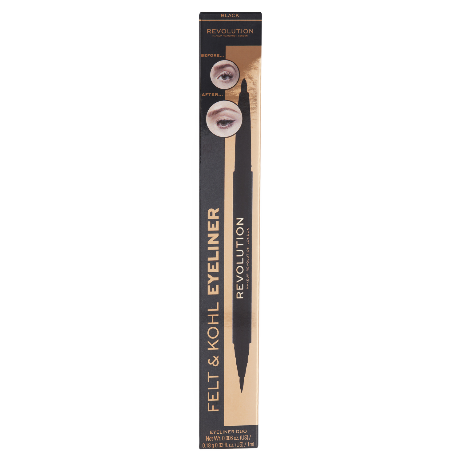 Revolution Awesome Eyeliner Felt & Kohl 