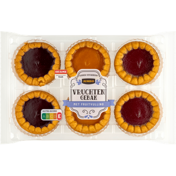 Jumbo Vruchtengebak met Fruitvulling 300 g